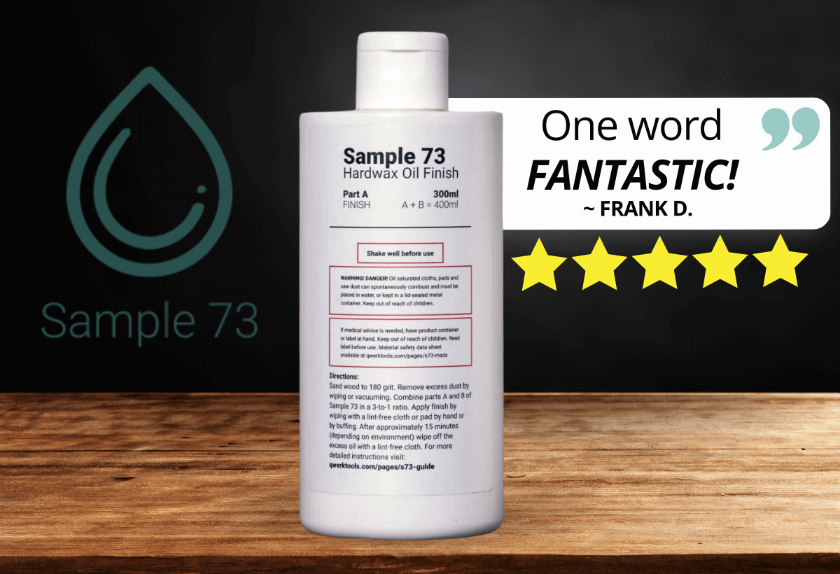 Sample 73 HARDWAX OIL Wood Finish